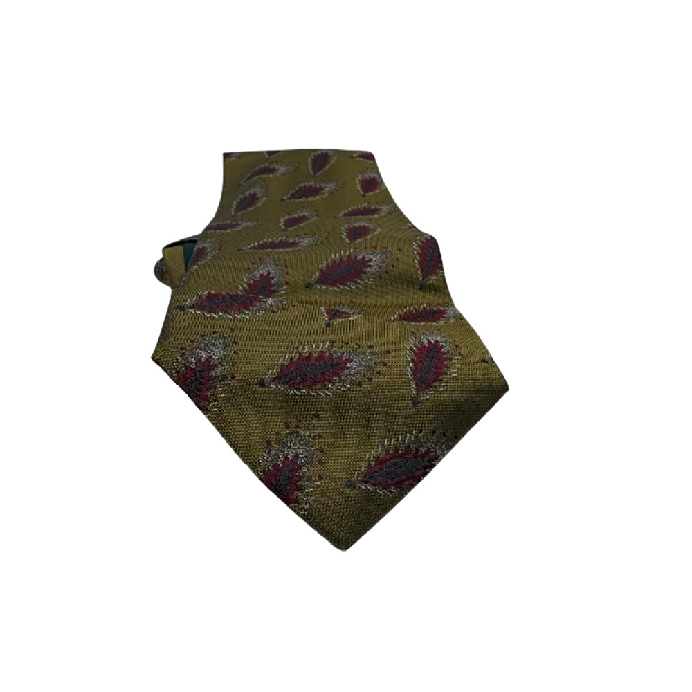 Royal David Green Silk Necktie
